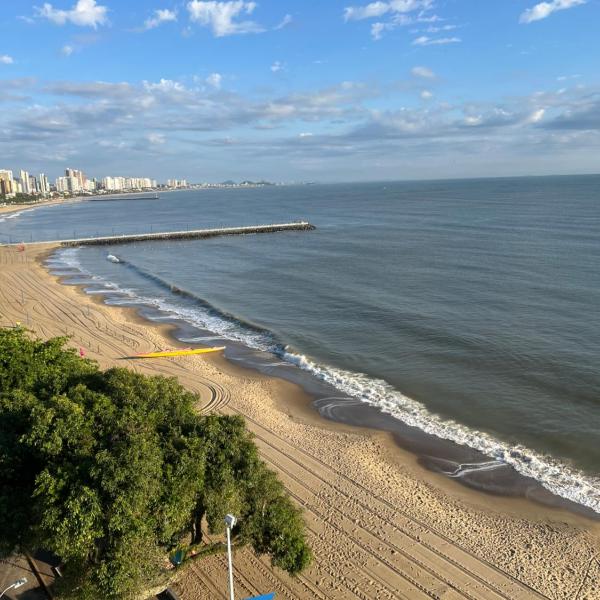 Pé na areia incrível