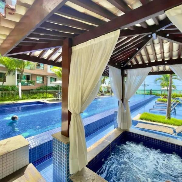Luxor Paulo Miranda, Apartamento Frente Mar, com linda Vista, luxo em Empreendimento na Beira Mar do Cabo Branco - Foto 4