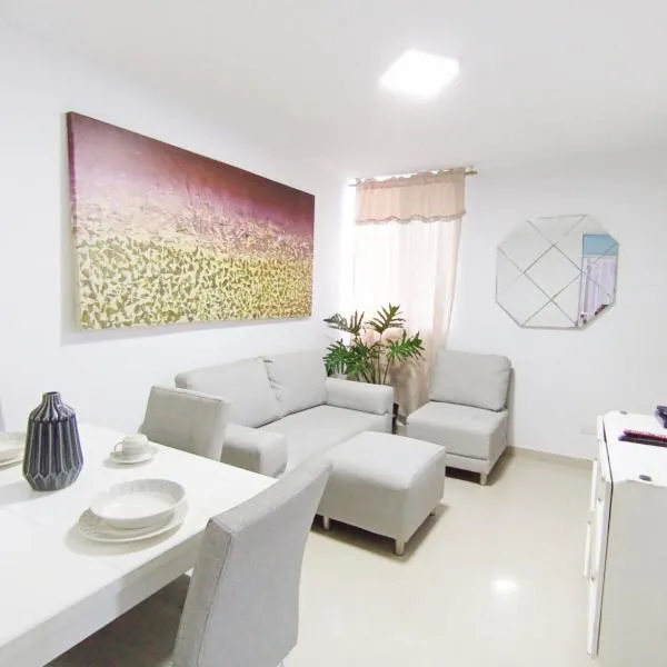 Apto 3 habit +2TV-Wifi, Netflix-Parqueadero gratis, hotel in Barranquilla