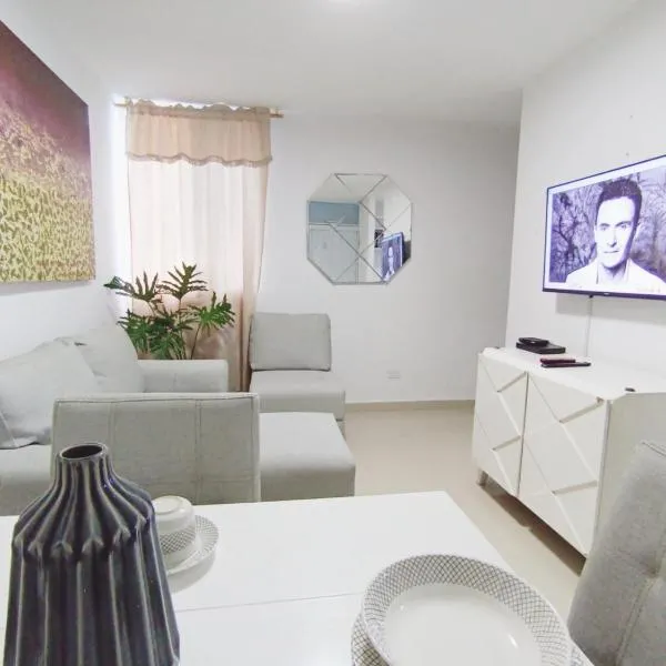 Apto 3 habit +2TV-Wifi, Netflix-Parqueadero gratis, hotel di Barranquilla