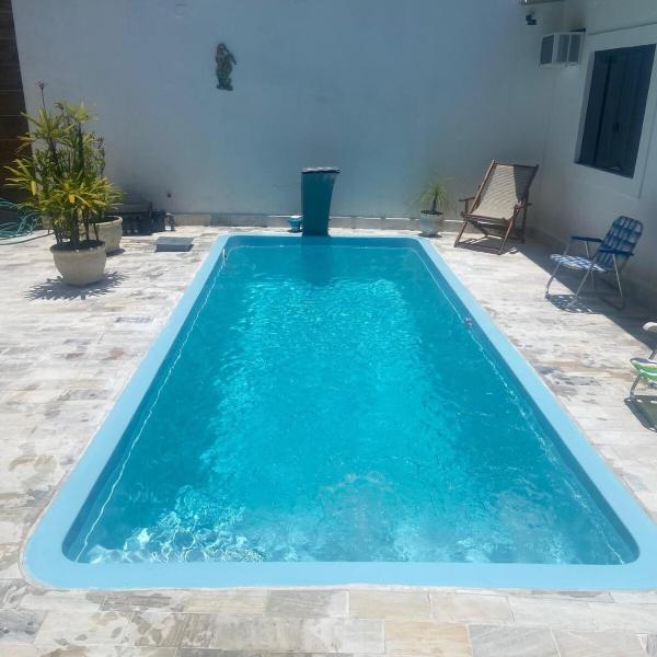 Linda casa em Guaiúba, Guarujá, 2 suites e piscina - Foto 4