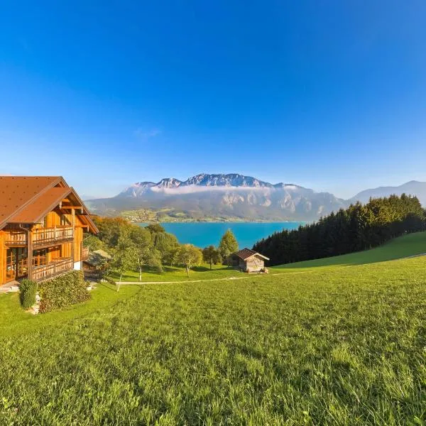 Ferienhof Margarethengut, hotel v destinaci Unterach am Attersee