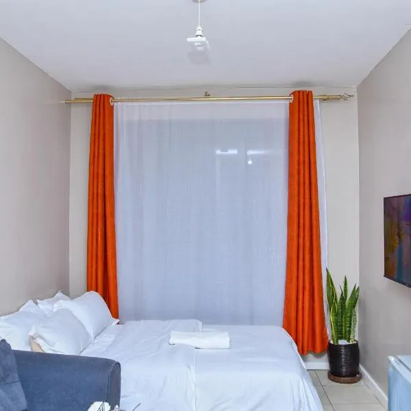 Stylish Studio with Rooftop Pool in Nairobi-JoJo Homes, hotel in Nairobi