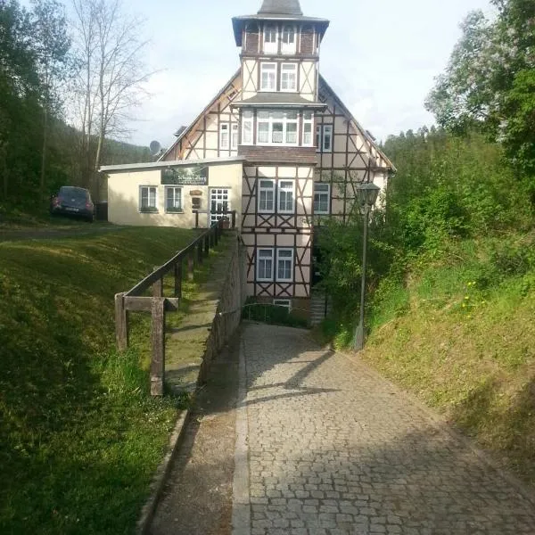 Hotel SchwarzaBurg, hotel in Mellenbach-Glasbach