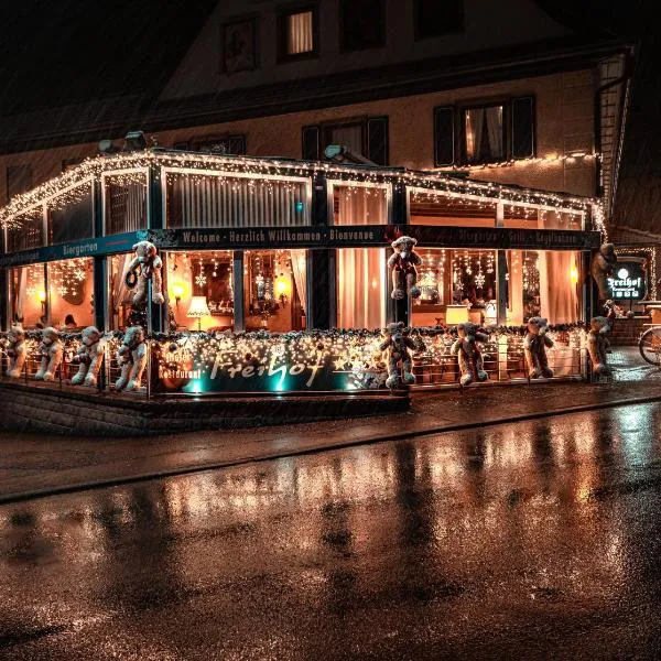 Hotel Restaurant Freihof, hotel v destinaci Oberharmersbach