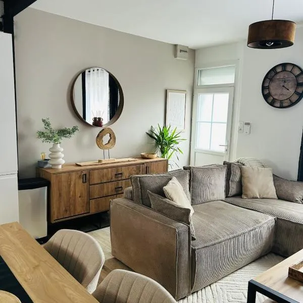Maison de pêcheur avec extérieur, hotel em Étaples