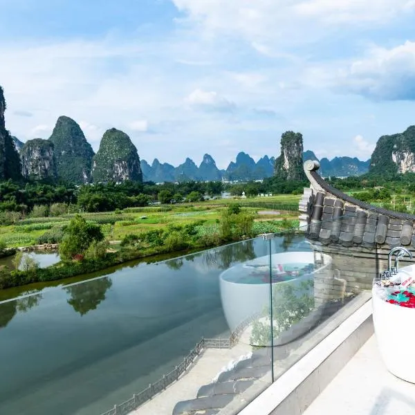 Yangshuo Hidden Dragon Villa, hotel v destinaci Jang-šuo
