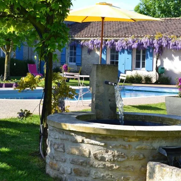 L'instant bleu, hotel em Marans
