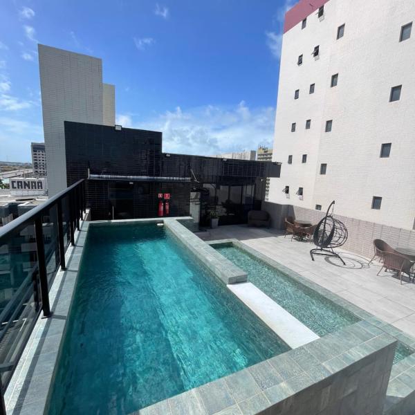 Maravilhoso Duplex na cobertura em Intermares