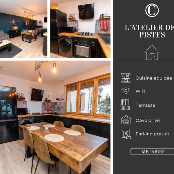 L'Atelier des Pistes à Métabief, hotel v destinaci Métabief