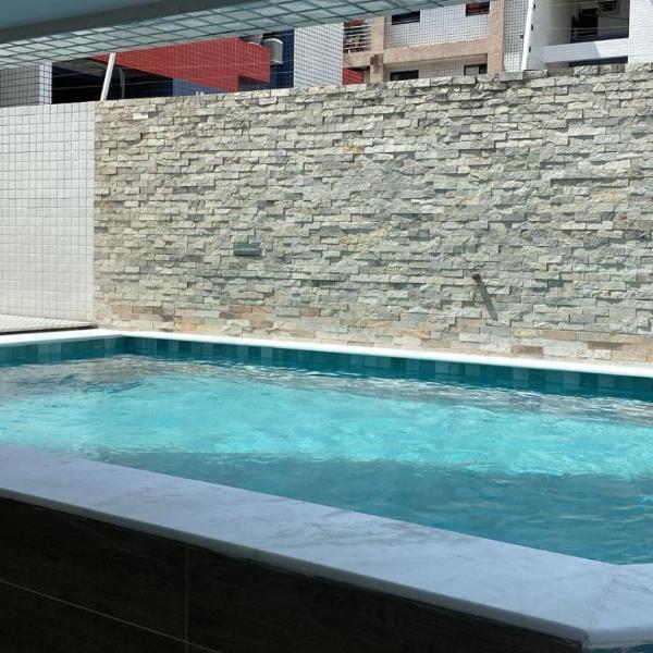 Terrazzas Flat, beira-mar em Manaíra - Foto 4