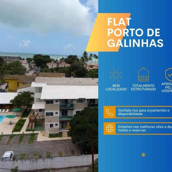 Porto Beijupirá - Apt no Centro de Porto de Galinhas