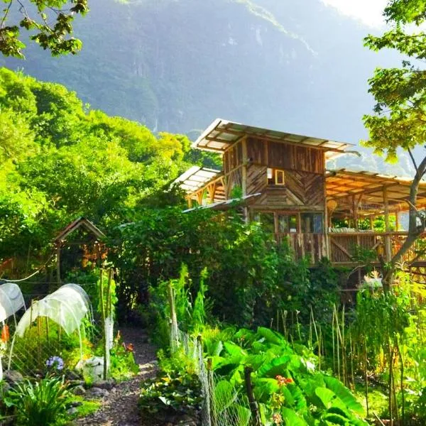Granja Tzikin, hotel en Tzununá