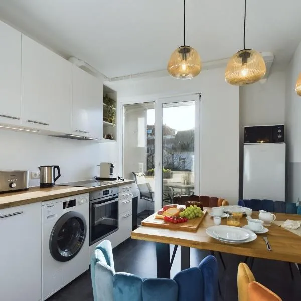 Mona Lisa, Komplette Wohnung, 24h Check-in, mit Parkplatz, Balkon, 2x Smart TV, Zentrum, hotel v destinaci Braunschweig