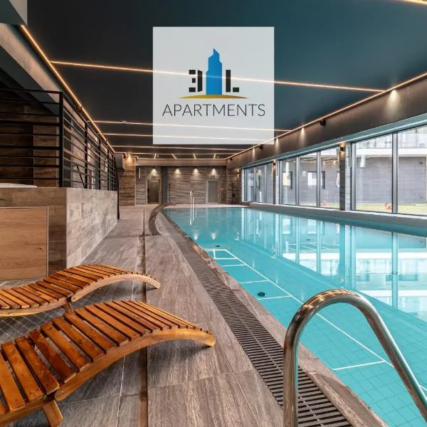 3L Apartments Kasprowicza 20C - DARMOWY basen, sauna, siłownia, jacuzzi, bawialnia, hotel in Kołobrzeg
