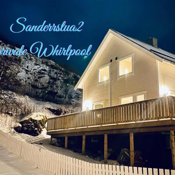 Sandersstua 2, luxury family villa with private whirlpool in Stamsund, khách sạn ở Vestvågøya