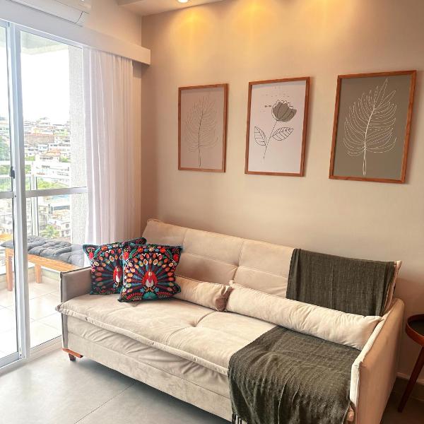 Casa Porto do Sol - Apartamento Luxo, ar condicionado, vaga na garagem, 2QT, 2 banheiros, suite, Piscina, Portaria24h, coworking, academia, rooftop, vista 360 - Foto 2