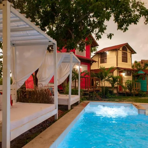 Tiny Village Cartagena Boutique Resort, hotel en Tierra Bomba
