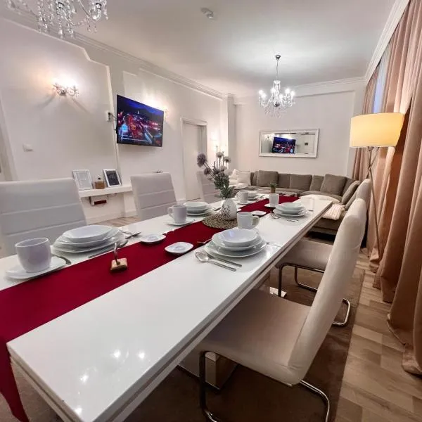 Vollausgestatte Ferienwohnung für 5 Personen, hotel in Crimmitschau