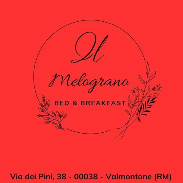 B&B Il Melograno, hotel v destinaci Valmontone