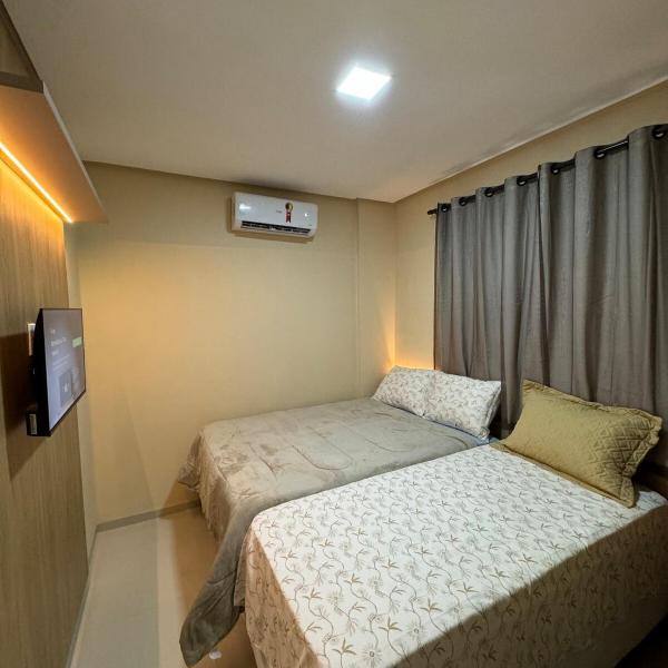 Alter do Chão Apto 2 suítes - Próximo à praia, garagem e piscina 412