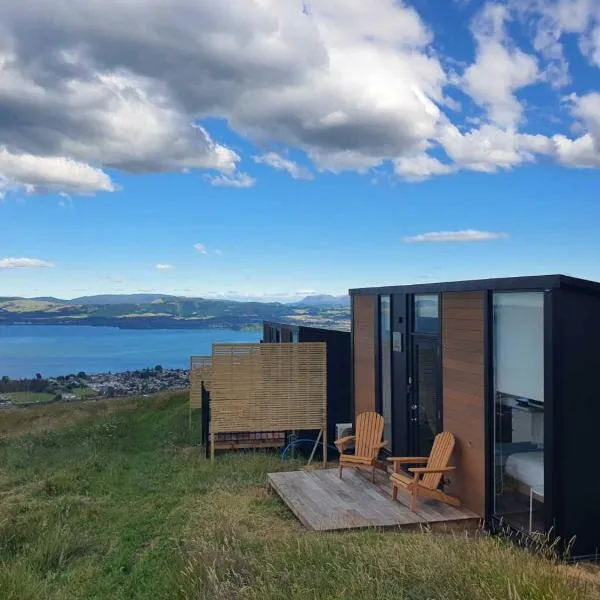 Aorangi Peak Cabins 7 by Tiny Away, hotell sihtkohas Rotorua