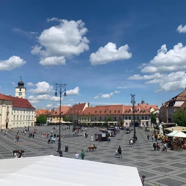 View of Main Square Studio, hotel i Sibiu