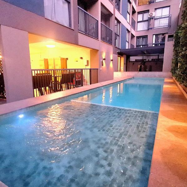 Apto moderno com miniquintal próprio e piscina - Foto 2