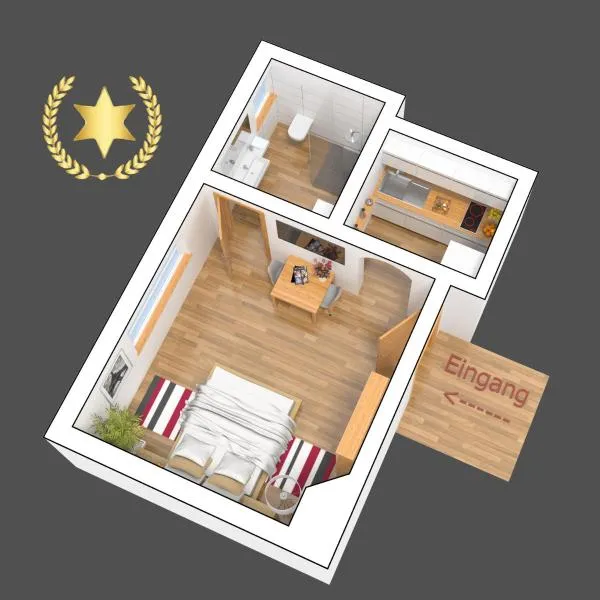 Harzschlösschen, hotel i Harzgerode