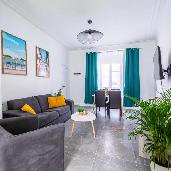 T2 48m2 neuf, centre ville, 3min à pied de la gare, hotel in Saint-Cyr-lʼÉcole