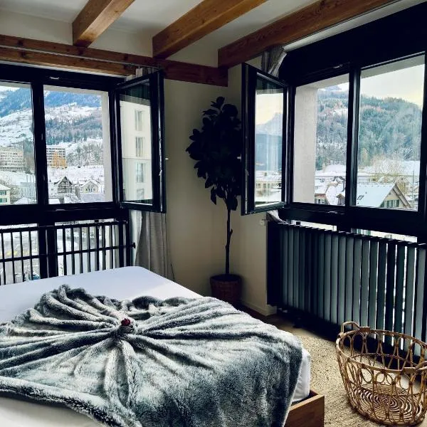 Dora o wellness o mountainview o lake Lucerne, Hotel in Ingenbohl