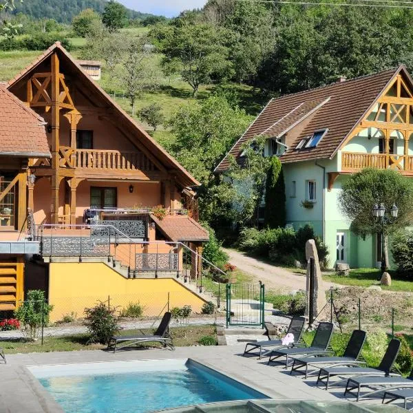 Maison d'hôtes La Cerisaie, hotel v destinaci Breitenbach