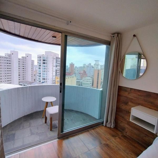 Flat Completo Suíte com Terraço, Cozinha, Garagem Manobrista Liberdade, Paraíso 24h - Foto 4