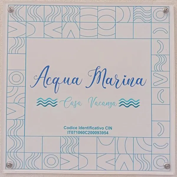 Acqua Marina casa vacanza, hotel ve Vieste