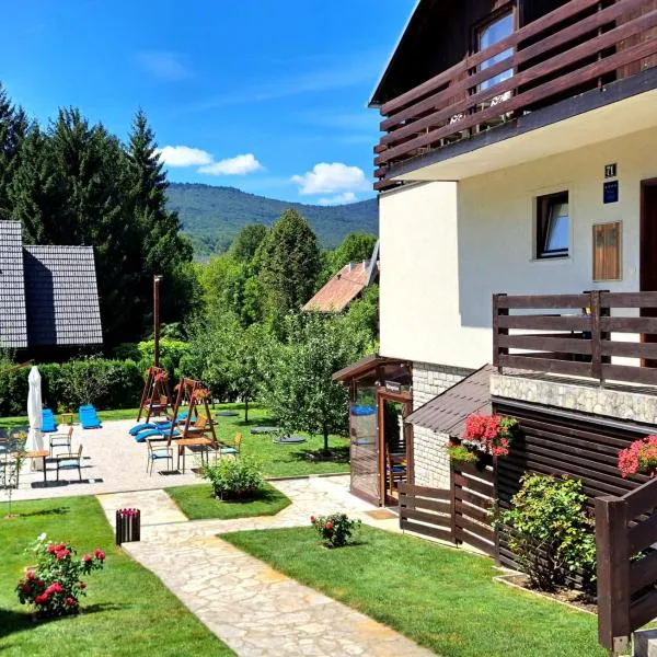 Plitvica selo में, होटल Plitvice Lower Lakes Rooms