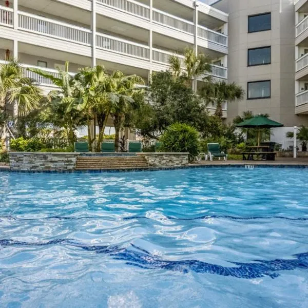 Heated Pool Beach View Beachside Haven Balcony, viešbutis mieste Galvestonas