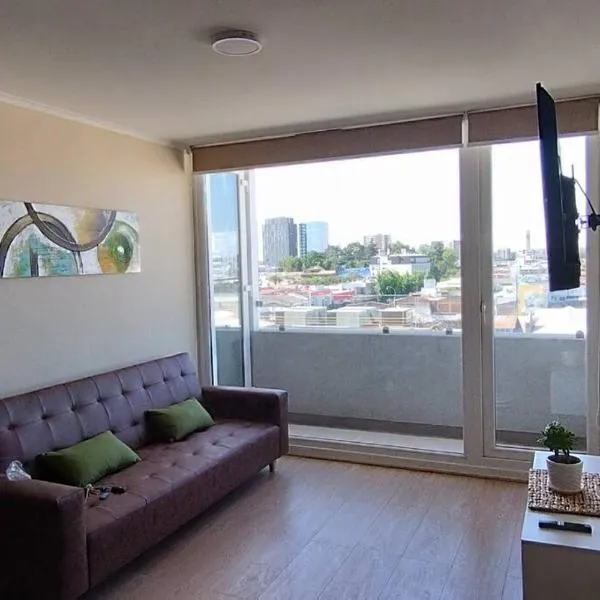 departamento céntrico amplio y cómodo, hotel v destinaci Chillán