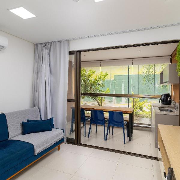 Apt beira-mar no Eco Resort Praia dos Carneiros