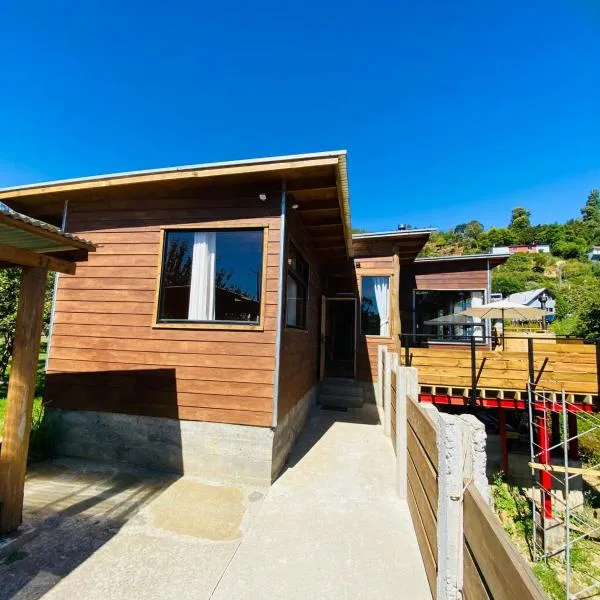 Cabaña los arrayanes full equipada con Tinaja, hotel v destinaci Valdivia