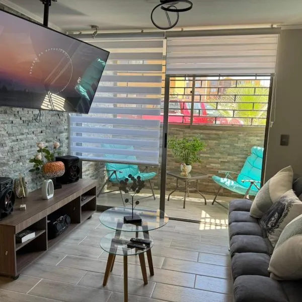 Departamento cerca del mar con 3 habitaciones, hotel v destinaci Arica