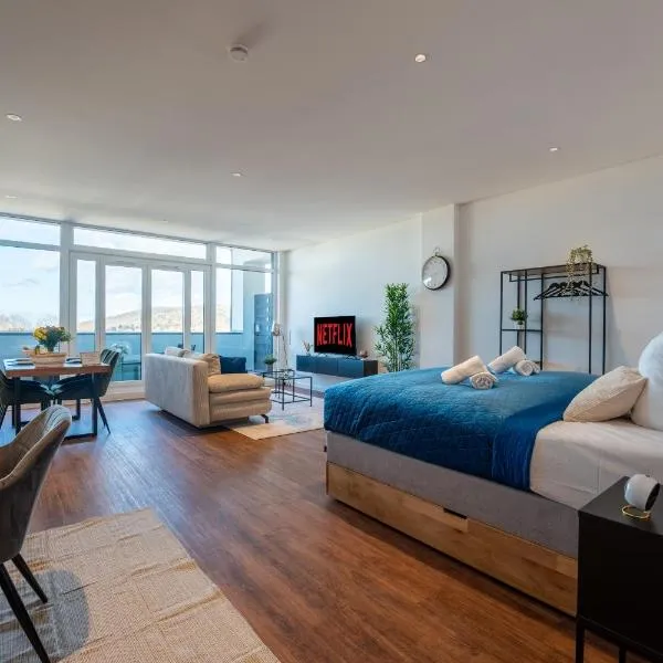 SCHLOSSBERG RESIDENCES - 3 Glocken Luxury PENTHOUSE-Apartments, hotel em Weinheim