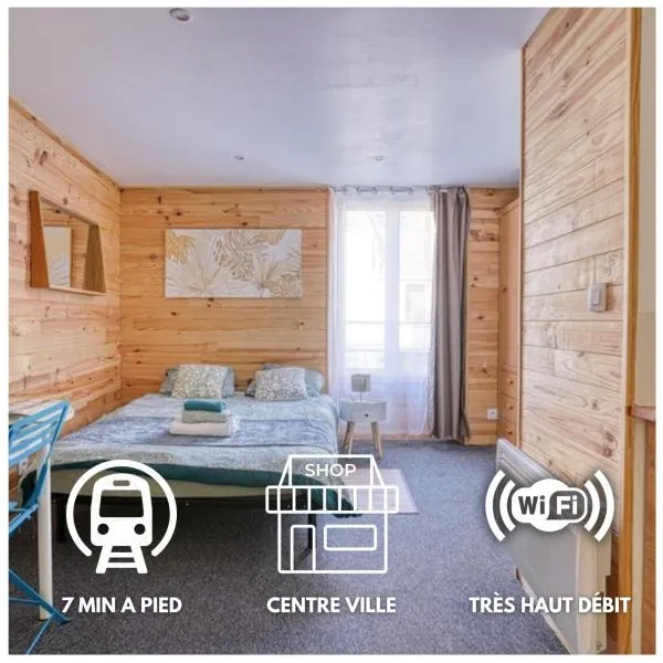 Studio Himalaya-Au coeur de la ville, hotel en Palaiseau