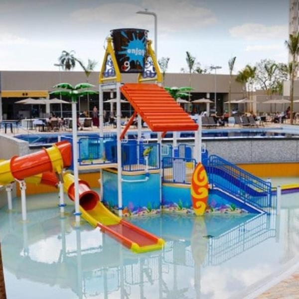 Solar das Águas Olímpia Resort - Apartmento Duplo 7 pessoas