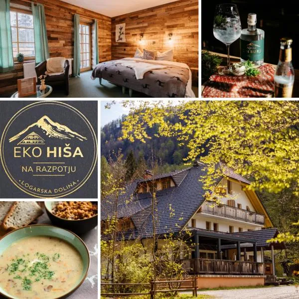 Eko hiša-Eco House Na razpotju, hotel en Solčava