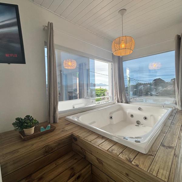 Jacuzzi Privativa e Vista Mar - Apto Tartaruga