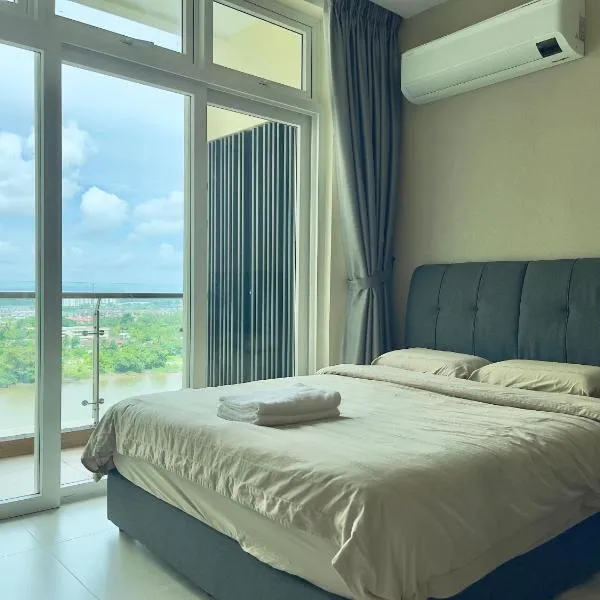 Blue Cove Riverine Diamond Kuching, hotelli kohteessa Kuching