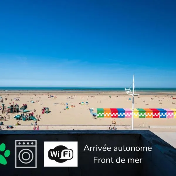 Malo-les-bains Appartements lumineux et traversants face à la mer, hôtel à Dunkerque