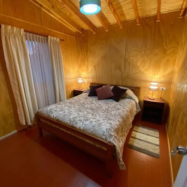 Hospedaje entre Volcanes y Araucarias, hotel v destinaci Curacautín
