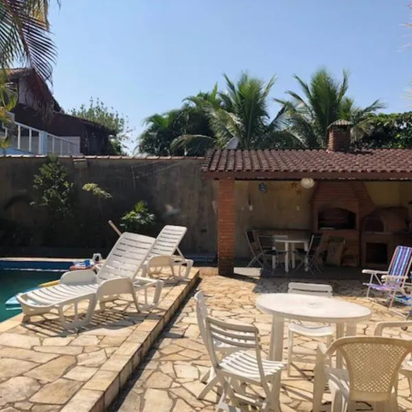Casa de Praia com Piscina e Churrasqueira a 400m do Mar, hotell sihtkohas Itanhaém