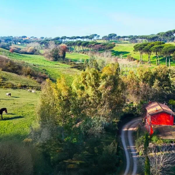 Escape to Comfort, Relax, and Love in Rome - Luxury Agriturismo 5 Suites, hotel in La Giustiniana